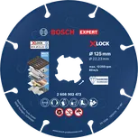 Diamantový řezný kotouč Bosch EXPERT na kov X-LOCK 125 mm.